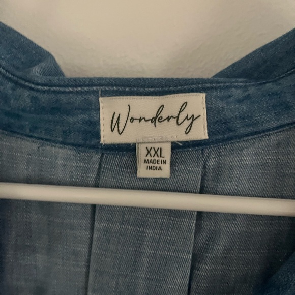 Wonderly Blue Denim Dress - Picture 3 of 6